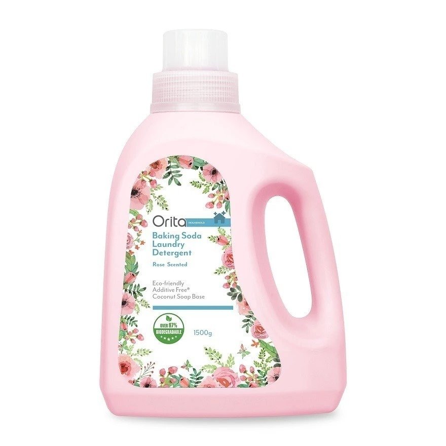 ORITA Baking Soda Liquid Detergent (ROSE) 1.5kg